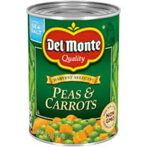 Del Monte Peas and Carrot