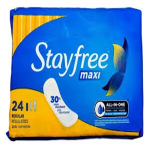 Stayfree Maxi 24 Pads/Regular