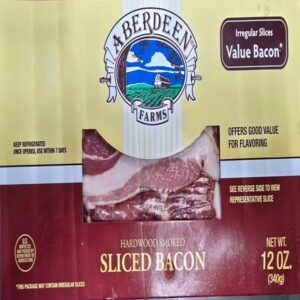 Aberdeen Farms Hardwood Smoked Sliced Bacon 340g