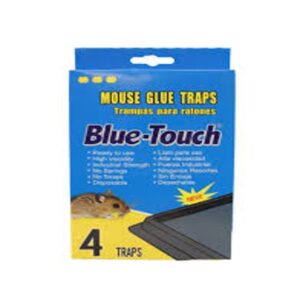 Blue Touch Mouse Glue Traps